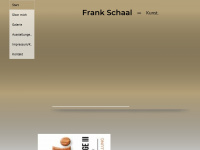 frankschaal.com Webseite Vorschau