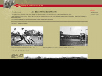 fussball-nostalgie.de Webseite Vorschau