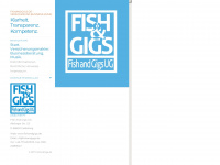 fishandgigs.de Webseite Vorschau