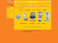 fussball-souvenirs.de Webseite Vorschau