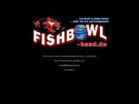 fishbowl-band.de Webseite Vorschau