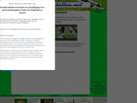 fussball-tabellen.net Webseite Vorschau