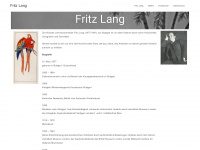 fritzlang.com Webseite Vorschau