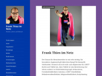 frankthies.net Webseite Vorschau