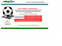 fussball-turnierplaner.de Webseite Vorschau