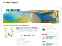 flow3d.de Webseite Vorschau