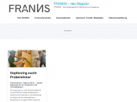 franns.com Webseite Vorschau