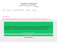 feelyourback.de Webseite Vorschau