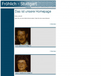 froehlich-stuttgart.de Webseite Vorschau