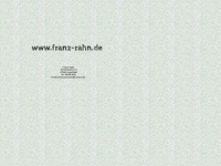 franz-rahn.de Webseite Vorschau