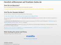 froehner-funke.de Webseite Vorschau