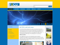 fegu.net Webseite Vorschau