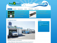 frog-wash.de Webseite Vorschau