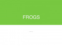 frogs.de Webseite Vorschau