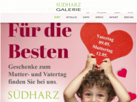 suedharz-galerie.de Webseite Vorschau