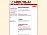 kinolatino.de Webseite Vorschau