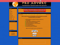 pro-advert.de Webseite Vorschau
