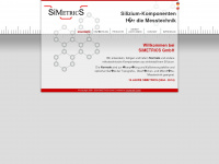 simetrics.de Webseite Vorschau