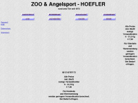 zoo-hoefler.de Webseite Vorschau