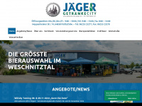 getraenke-city-jaeger.de Webseite Vorschau