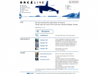 orca-live.net Webseite Vorschau