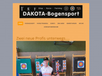 dakota-bogensport.de Webseite Vorschau