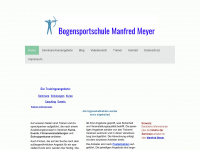 bogensportschule.de Webseite Vorschau