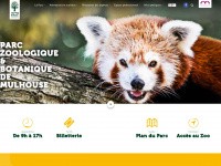 zoo-mulhouse.com Webseite Vorschau