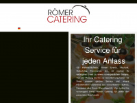 roemer-catering.de Webseite Vorschau