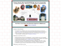 taunus-wetterau-limes.de Webseite Vorschau