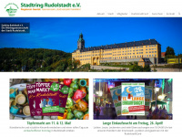 stadtring-rudolstadt.de Webseite Vorschau