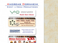 andreas-dornheim.de Webseite Vorschau