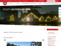 leutershausen.de Webseite Vorschau