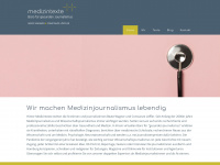 medizintexte.com Webseite Vorschau