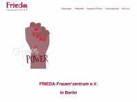 frieda-frauenzentrum.de Webseite Vorschau