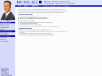 fit-for-job-coaching.de Webseite Vorschau