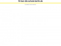 fit-fuer-die-schule-berlin.de Webseite Vorschau