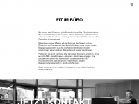 fit-im-buero.de Webseite Vorschau