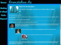 franziskas.de Webseite Vorschau