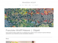 franziskawolff-art.com Webseite Vorschau