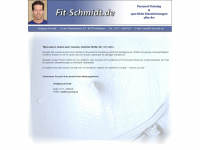 fit-schmidt.de Webseite Vorschau