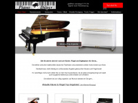 fluegel-klaviere.de Webseite Vorschau