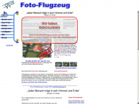 fotoflugzeug.com Webseite Vorschau