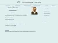 franzsteffan-ufs.de Webseite Vorschau