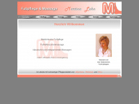 fusspflege-massage-lahn.de Webseite Vorschau