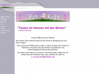 fit4kidz.de Webseite Vorschau