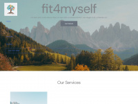 fit4myself.de Webseite Vorschau