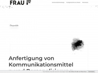 frau-f.de Webseite Vorschau