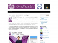 onenote365.wordpress.com Webseite Vorschau
