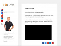 fitflow.de Webseite Vorschau